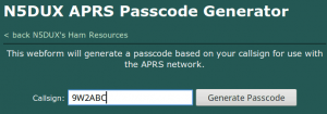 Passcode generator — hasil