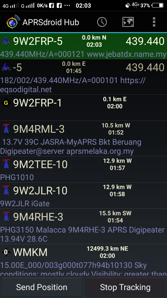 Start Tracking